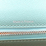 Grained Calfskin MM Brillant Satchel Light Blue