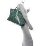 Goyardine Reversible Anjou GM Green