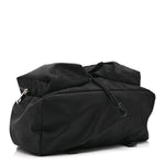 Nylon Monogram Small Single Buckle Backpack Black