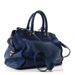 Calfskin Small Classic Y Cabas Royal Blue