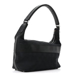 GG Canvas Monogram Shoulder Bag Black