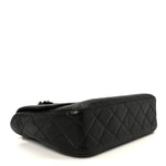 Caviar Quilted Jumbo Single Flap Black