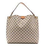 Damier Azur Graceful MM Rose Ballerine