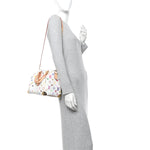 LV X TM Monogram Multicolor Speedy Bandouliere 25 White