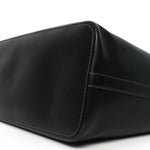 Calfskin Large The Bow Bag Black