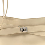 Smooth Calfskin Small Bel Air Shoulder Bag Soya