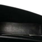 Calfskin Medallion Tribute Shoulder Bag  Black