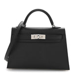 Epsom Mini Kelly Sellier 20 Black