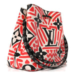 Monogram Giant Crafty NeoNoe MM Creme Rouge Black