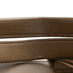Calfskin Medium Woody Tote Army Green