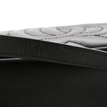 Calfskin Matelasse Mini GG Marmont Chain Shoulder Bag Black