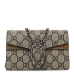 GG Supreme Monogram Super Mini Dionysus Shoulder Bag Taupe