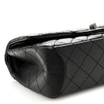 Aged Calfskin Quilted 2.55 Reissue 225 Flap Black
