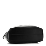 Smooth Calfskin Cuir Triomphe Cabas Drawstring Black