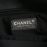 Lambskin Quilted Jumbo Chanel 3 Flap Bag Black