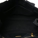 Denim Canapa Logo Tote Black