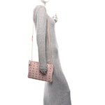 Visetos Medium Crossbody Pouch Soft Pink