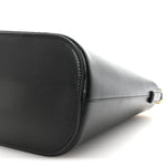 Smooth Calfskin Triomphe Small Louise Bag Black
