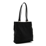 Tessuto Nylon Saffiano Tote Black