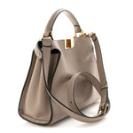 Vitello Tahiti Burro Medium Peekaboo Iconic Essentially Satchel Tortora Black