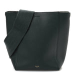 Soft Grained Calfskin Small Sangle Bucket Bag Amazone