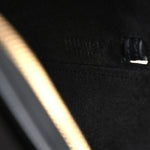 Grained Calfskin Nano Belt Bag Black