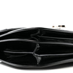 Patent Jody Shoulder Bag Black
