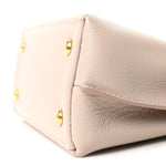 Soft Calfskin Mini Lockme Ever Greige