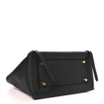 Grained Calfskin Mini Belt Bag Black