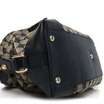 Monogram Brick Lane Small Boston Navy