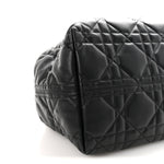 Calfskin Macrocannage Large Toujours Black