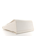 Cotton Medium Deauville Tote White