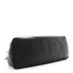Pebbled Calfskin Medium Soho Chain Shoulder Bag Black
