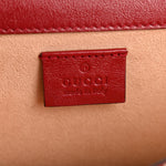 Tweed GG Monogram Small Dionysus Shoulder Bag White Black Romantic Cherry
