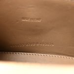 Coated Canvas BB Monogram Hourglass Top Handle Bag XS Beige Brown