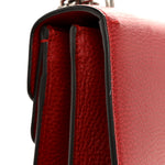 Dollar Calfskin Swarovski Crystal Small Dionysus Shoulder Bag Hibiscus Red