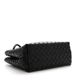 Nappa Intrecciato Small Andiamo Shoulder Bag Black