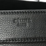 Supple Calfskin Medium Phantom Luggage Black