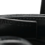 Shiny Lord Calfskin Micro Antigona Black
