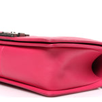 Lambskin Quilted Medium Boy Flap Pink