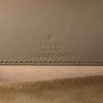 GG Supreme Monogram Super Mini Dionysus Shoulder Bag Taupe