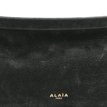 Suede Le Click East West Small Bag Black