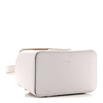 Grained Calfskin VSling Vanity Case White