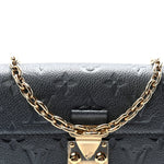 Metallic Empreinte Metis Wallet On Chain Navy Nacre