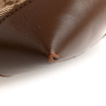 Monogram Tote Bag Brown
