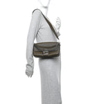 Cuoio Roma Sellerissima Nappa Sintetica Tape Stitch Baguette Wood