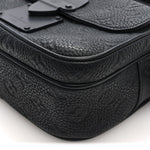 Taurillon Monogram S Lock Messenger Black