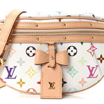 LV X TM Monogram Multicolor High Rise Bumbag White