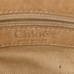 Snakeskin Silverado Shoulder Bag Beige