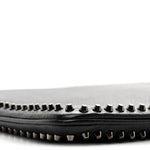 Calfskin Studded Loubiposh Clutch Black